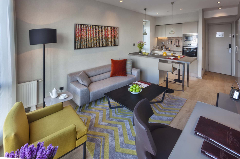 One Bedroom Executive Apartment - City View