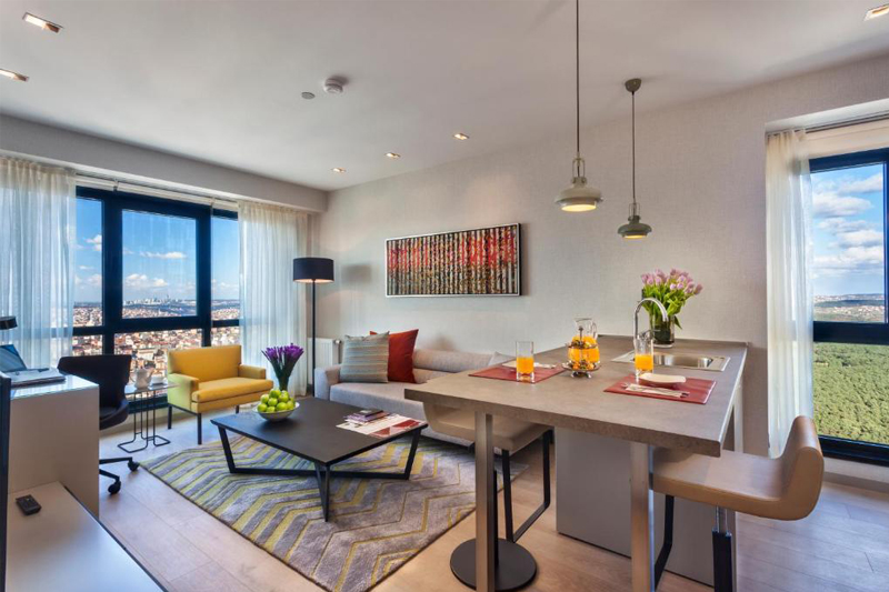 One Bedroom Premier Apartment - City View