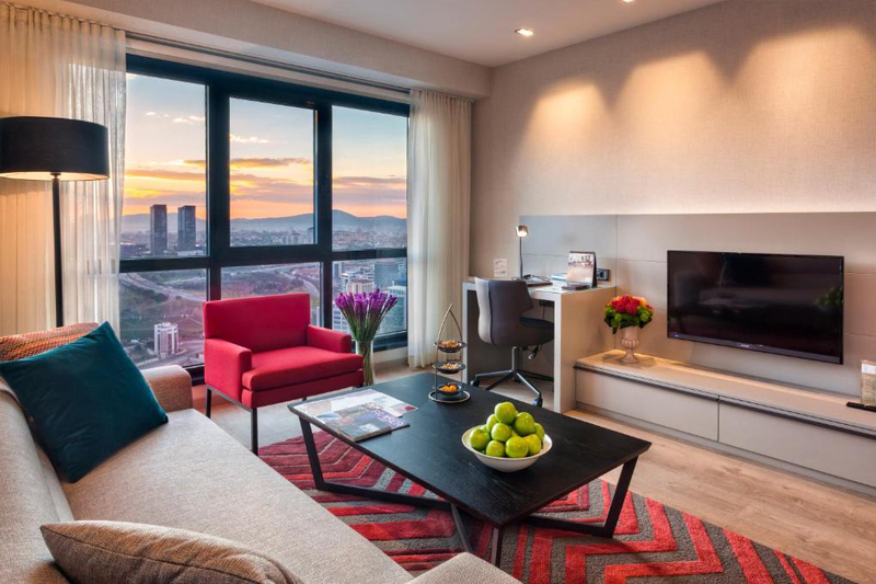 Two Bedroom Executive Apartment - City View